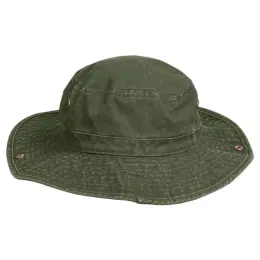 Washed Cotton Outdoor Hat Olive